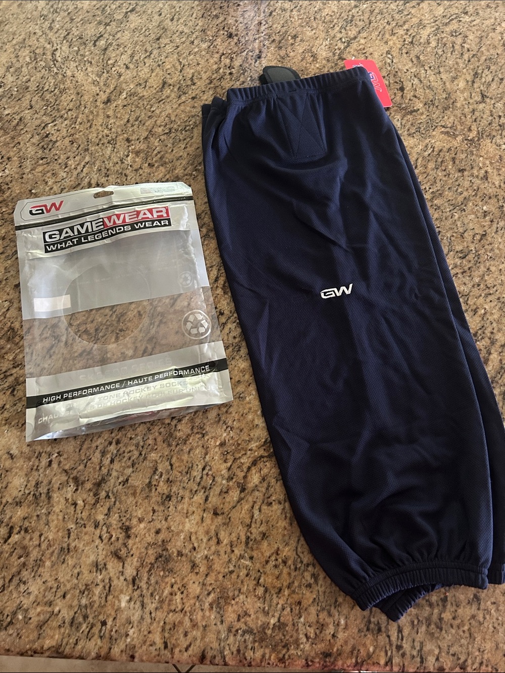 Men's Navy GameWear socks